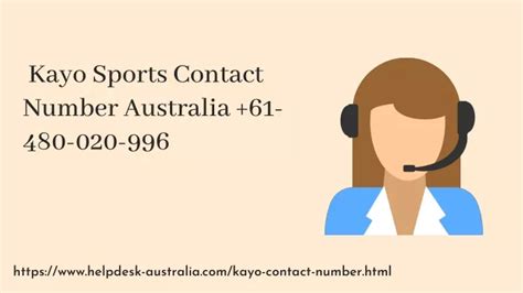 kayo phone number australia.